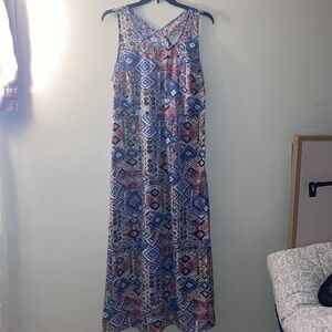 Color lounge maxi sundress